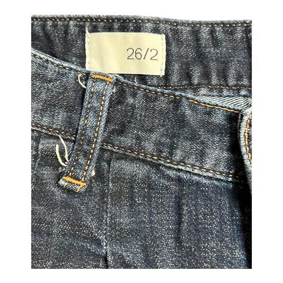 Gap Womens Jean Shorts Denim 2 / 26 Cuffed Rolled Hem Casual shorty Shortie - Picture 3 of 6